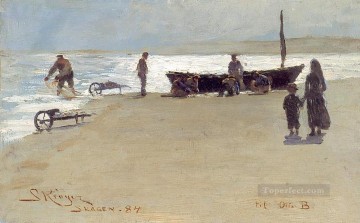 Skagen 1884 Peder Severin Kroyer Pinturas al óleo